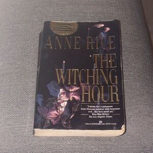 The Witching Hour Book by Anne Rice